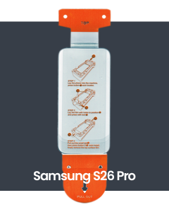 Nuglas Premium Samsung S26 Plus Tempered Glass [Use with V2 Applicator - No Packaging]