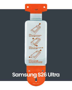 Nuglas Premium Samsung S26 Ultra Tempered Glass [Use with V2 Applicator - No Packaging]