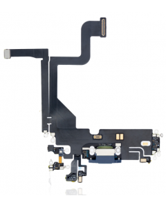 iPhone 13 Pro Compatible Charge Port Flex Blue