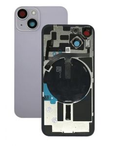 iPhone 14 Plus Rear Glass Only [With Camera Lens & Magsafe Flex] Purple