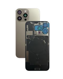 iPhone 16 Pro Max Rear Glass Only [With Camera Lens & Magsafe Flex] Desert