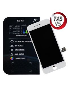 iPhone 8 / SE (2020 / 2022) Compatible LCD Screen Assembly Premium Aftermarket White [FX5]