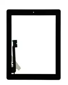 iPad 4 Compatible Touch Screen Assembly Aftermarket Black [With Tesa Tape]