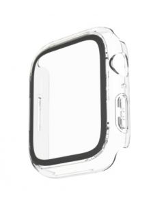 Nuglas Premium Apple Watch SE3 44mm Tempered Glass Screen Protector with Bezel Guard [No Packaging]