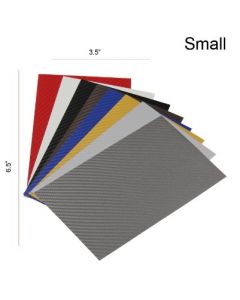 Combo Pack: Carbon Fiber Film (1 each of all 8), Small