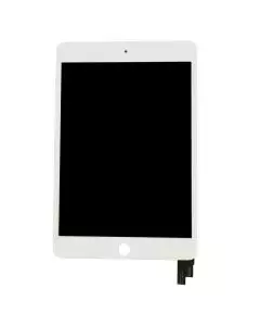 iPad Mini 4 Compatible LCD Screen Assembly White [Tesa Tape + Sleep / Wake Function]