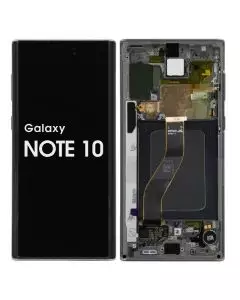 Samsung Note 10 Screen Assembly Aura White (Service Centre Part)