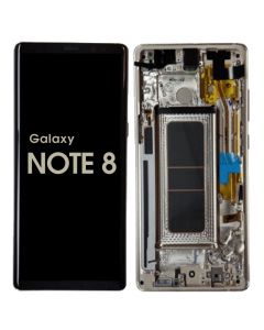 Samsung Galaxy Note 8 N950 Compatible Screen Assembly Gold (Service Centre Part) 