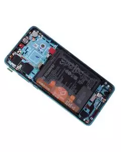 Huawei P30 Compatible Screen Assembly with Frame Breathing Crystal (Service Centre Part)