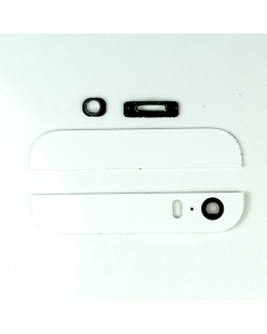 iPhone 5S / 5SE Compatible Back Cover Glass White