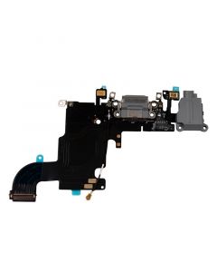 iPhone 6S Compatible Charge Port + Headphone Jack + Mic Flex Space Grey