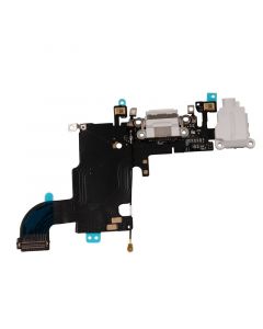 iPhone 6S Compatible Charge Port + Headphone Jack + Mic Flex White