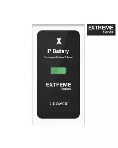 iPhone XR Compatible 2-Power Extreme High Capacity Battery [3610mAh] 23% Extra Runtime Than OEM