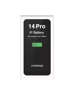 iPhone 14 Pro Compatible 2-Power High Quality Battery [3200mAh]