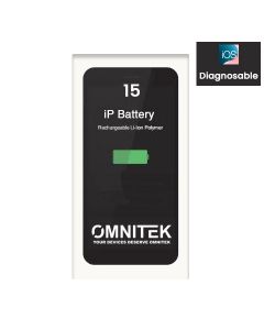 iPhone 15 Compatible Omnitek High Quality Battery [iOS Diagnosable]
