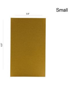 Metal Film: Brushed Gold, Small