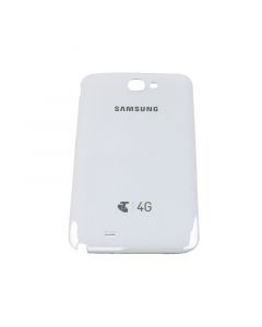 Samsung Note 2 Compatible Back Cover (With Camera Lens) White