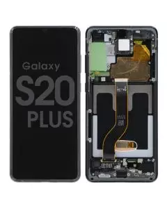 Samsung S20 Plus Screen Assembly Cosmic Black (Service Centre Part)