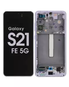 Samsung S21 FE Screen Assembly Lavender (Service Centre Part)