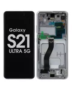 Samsung S21 Ultra Screen Assembly Phantom Silver (Service Centre Part)