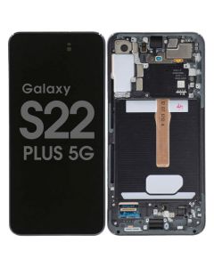 Samsung S22 Plus Screen Assembly Phantom Black (Soft OLED)