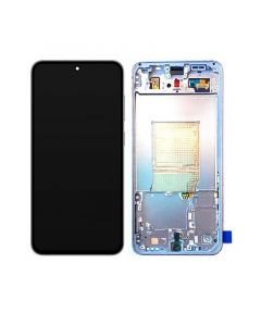 Samsung S25 FE Screen Assembly with Frame Jet  Black (Service Centre Part - Assembled)