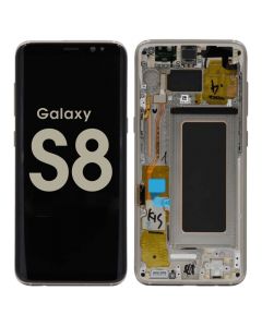 Samsung S8 Screen Assembly Maple Gold (Service Centre Part)