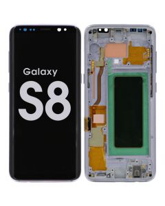 Samsung S8 Screen Assembly Orchid Grey (Service Centre Part)