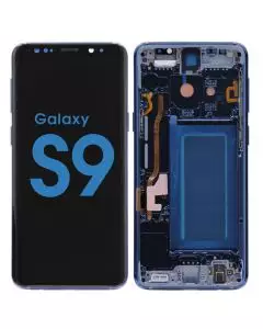 Samsung S9 Screen Assembly Coral Blue (Service Centre Part)