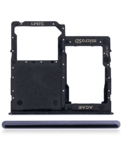Samsung A31 Compatible Sim Tray Prism Crush Black