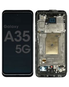 Samsung A35 (5G) Screen Assembly Black (Service Centre Part)