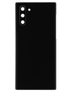 Samsung Note 10 Compatible Back Cover (With Camera Lens) Aura Black