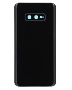 Samsung S10e Compatible Back Cover (With Camera Lens) Prism Black