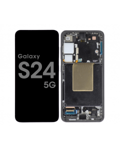 Samsung S24 Screen Assembly Phantom Black (Soft OLED)