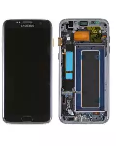 Samsung S7 Edge Screen Assembly Black (Service Centre Part)