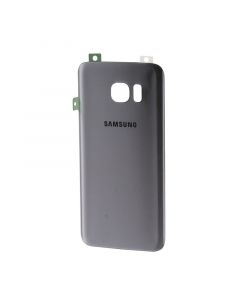Samsung S7 Edge Compatible Back Cover (With Camera Lens) Silver