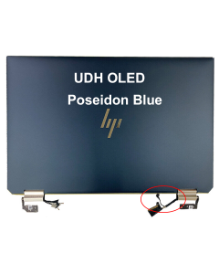 15.6" Touch Screen Assembly OLED UHD 3840x2160 Poseidon Blue For HP Spectre X360 15-EB