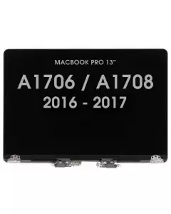 Screen Assembly for - Macbook Pro 13" (A1706 / A1708) Late 2016 - Mid 2017 Space Grey