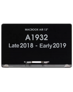 Screen Assembly for  - Macbook Air 13" (A1932) Late 2018 (Not 2019) Space Grey