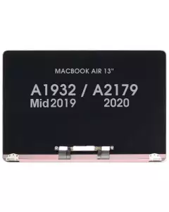 Screen Assembly for  - Macbook Air 13" (A2179) 2020 & (A1932) 2019 (Not 2018) Rose Gold