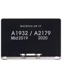 Screen Assembly for  - Macbook Air 13" (A2179) 2020 & (A1932) 2019 (Not 2018) Silver