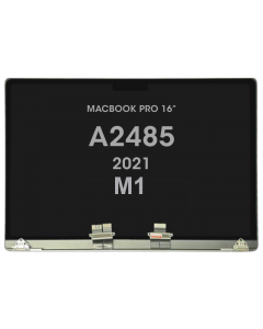 Screen Assembly for - Macbook Pro 16" (A2485) 2021 Silver