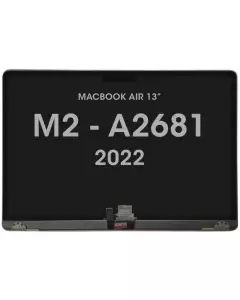 Screen Assembly For - MacBook Air 13" (A2681) 2022 M2 Space Grey