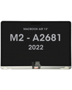 Screen Assembly For - MacBook Air 13" (A2681) 2022 M2 Starlight