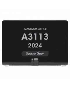 Screen Assembly For - MacBook Air 13" (A3113) 2024 M3 Space Grey