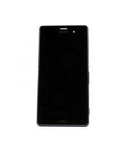 Sony Xperia Z3 D6653 LCD And Touch Screen Assembly With Frame Black
