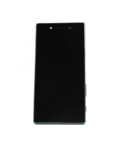 Sony Xperia Z5 E6653 Compatible Dual Sim LCD Assembly with Frame Gold (Service Centre Part)