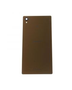 Sony Xperia Z5 Premium Compatible Back Cover Gold with Adhesive