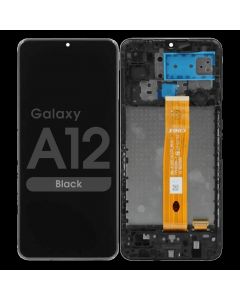 Samsung A12 Aftermarket Screen with Frame