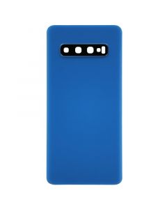 Samsung S10 Compatible Back Cover (With Camera Lens) Prism Blue